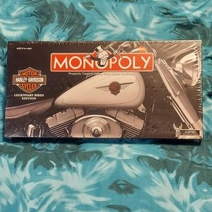 Harley-Davidson Monopoly Game NEW SEALED Legendary Bikes Edition